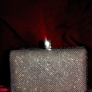 Silver diamond Crossbody